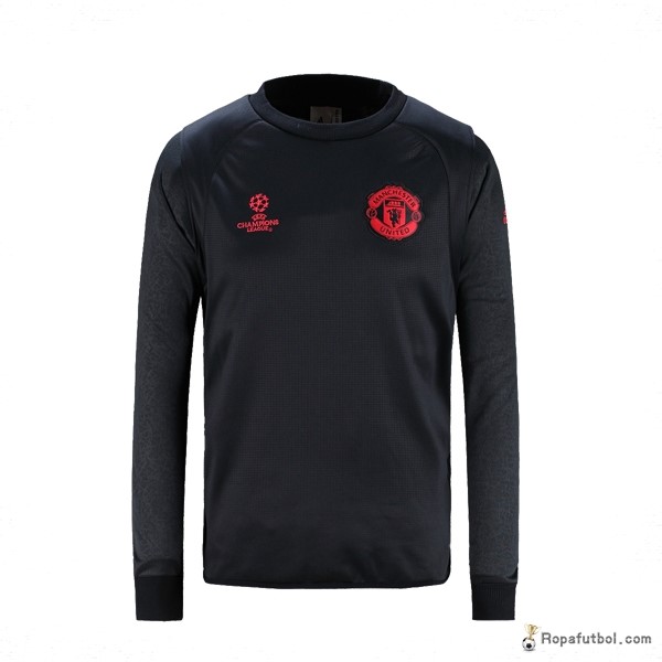 Sudadera De Training Manchester United 2016/17 Negro